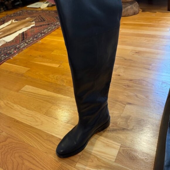 J Crew Over the Knee Riding Boots - Picture 3 of 4